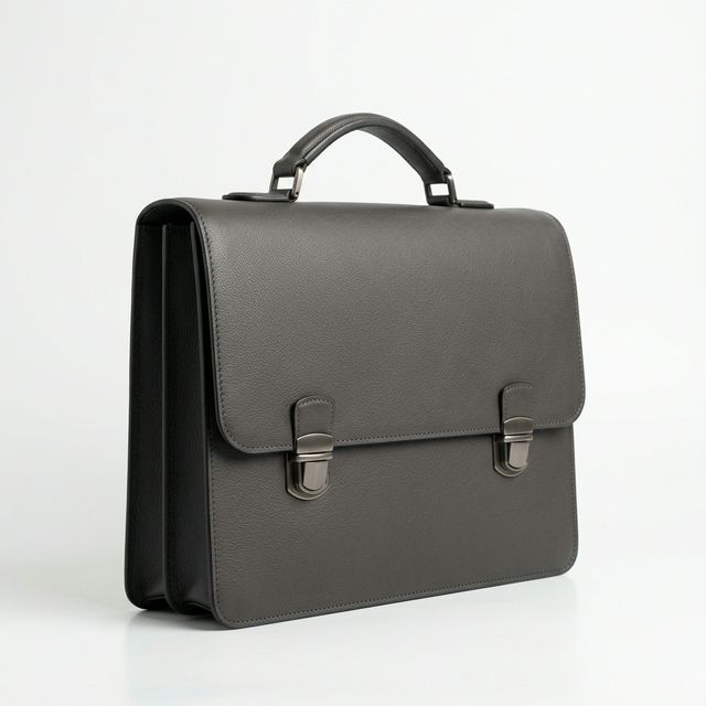 Slate Grey Briefcase