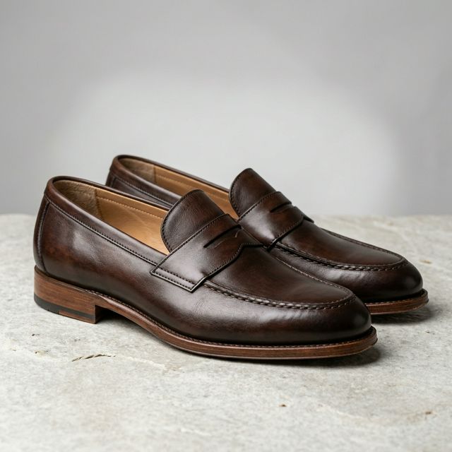 Classic Leather Loafers