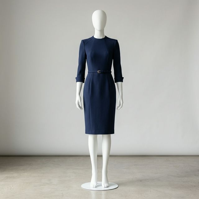 Tailored Column Dress